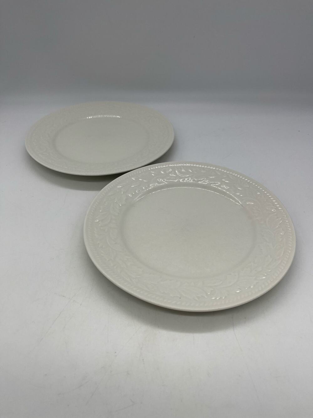 Garland White Salad Plates 8837 Set of 2